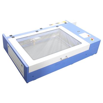 Imagem de Máquina CNC Router Laser Corte e Gravação Sensor Fluxo de Água 90x60cm 100w Mesa Fixa