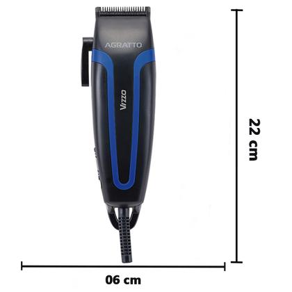 Imagem de Máquina Cortador de Cabelo e Barba Vizzo com 5 Níveis de Corte 220V Agratto Cr-02
