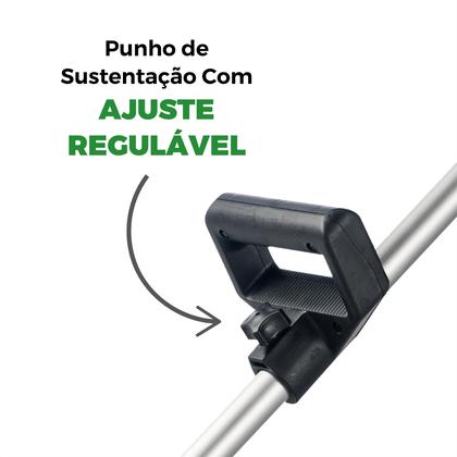 Imagem de Máquina Cortar Grama Aparador Cortador Elétrico Capinadeira Roçadeira Trapp Master 1000L Jardim Nylon