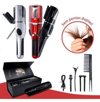 Imagem de Maquina  corte bordado aparador removedor  de pontas duplas 