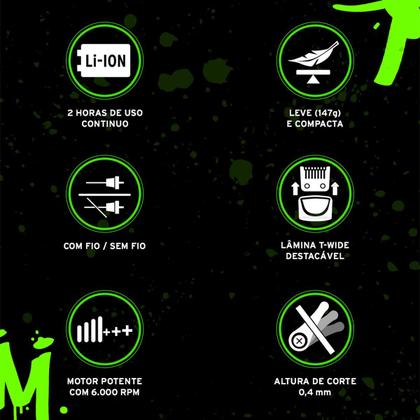 Imagem de Máquina De Acabamento Launch Sem Fio Wahl Bivolt