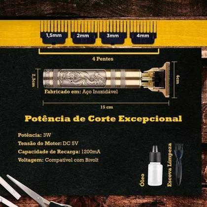 Imagem de Máquina De Acabamento para Cabelo, Barba e Corpo: Versatilidade Total