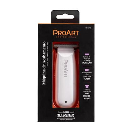 Imagem de Máquina de Acabamento Profissional Mini Bivolt ProArt Branca
