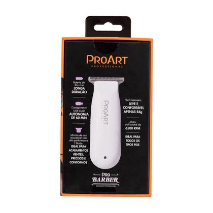 Imagem de Máquina de Acabamento Profissional Mini Bivolt ProArt Branca