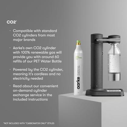 Máquina de água carbonatadora-espumante e seltzer aarke