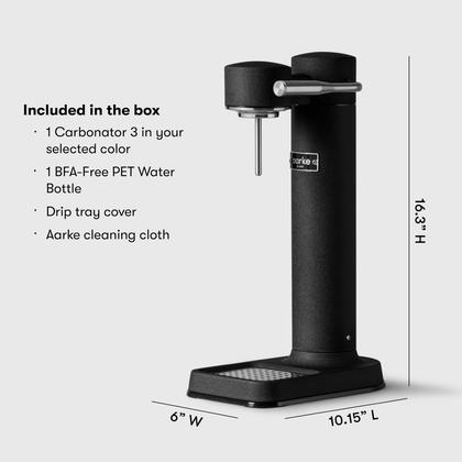aarke　CARBONATOR3 Aarke – Carbonator III Premium para carbonatador