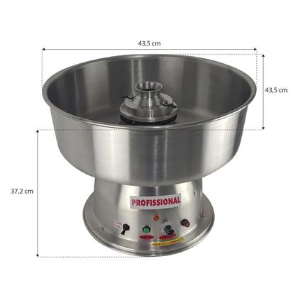 Imagem de Máquina de Algodão Doce Profissional Linha Clean Bivolt Ademaq