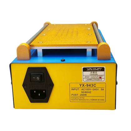 Imagem de Maquina de Aquecimento Separadora de LCD Touch Yaxun  943C Bivolt Tela Celular