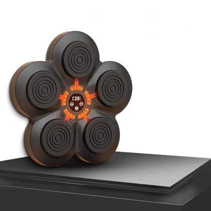 Imagem de Maquina de Boxe Bluetooth Inteligente Musica Infantil Exercicio Soco Fitness Treinamento Luta Wall Target Boxing Toca Musica Agilidade