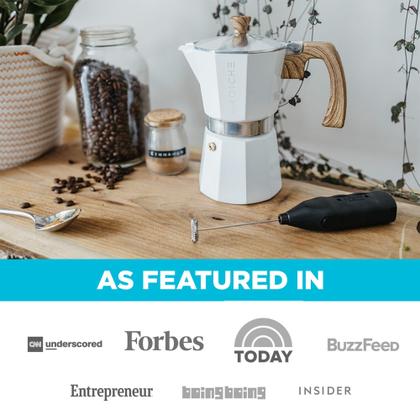 Imagem de Máquina de café expresso de fogão GROSCHE Milano White 6 xícaras