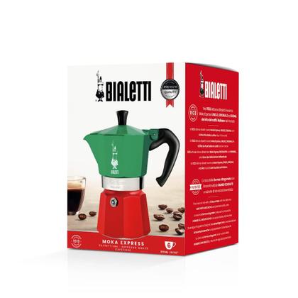 Imagem de Máquina de café expresso para fogão Bialetti Moka Express Italia 270ml