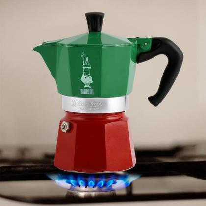 Imagem de Máquina de café expresso para fogão Bialetti Moka Express Italia 270ml