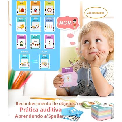 Imagem de Máquina de Cartões Flash Montessori - Aprendizagem Precoce com Livro de Áudio em Inglês