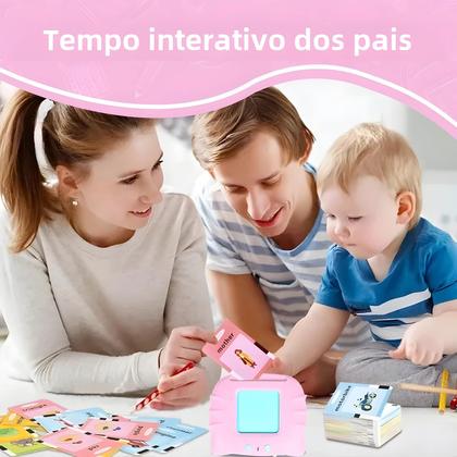 Imagem de Máquina de Cartões Flash Montessori - Aprendizagem Precoce com Livro de Áudio em Inglês