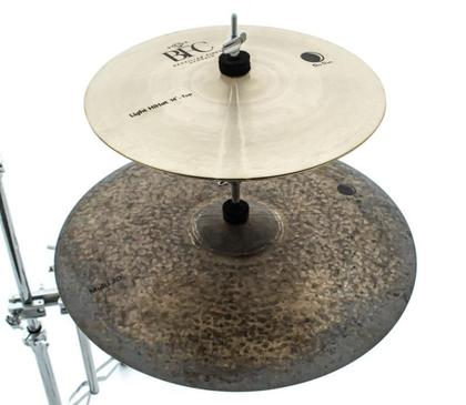 Imagem de Máquina de Chimbal Remota Torelli TA164 / TA160 Extensor de Hihat com Clamp e Extensor Girafa