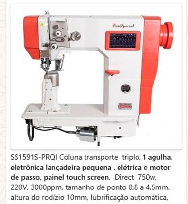 Imagem de Máquina De Coluna Industrial Com Transporte Triplo S1591SPRQ