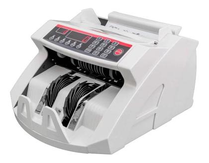 Imagem de Máquina De Contar Dinheiro Cédulas Detector Uv Nota Falsa Real Dólar Euro Bivolt