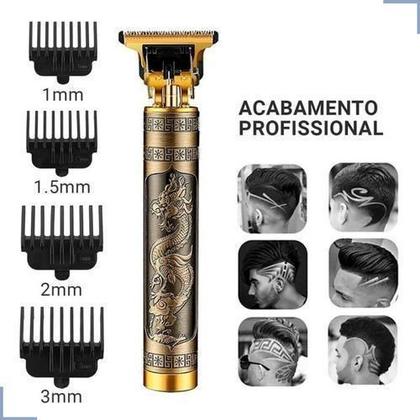 Imagem de Máquina De Cortar Cabelo Acabamento Profissional Sem Fio