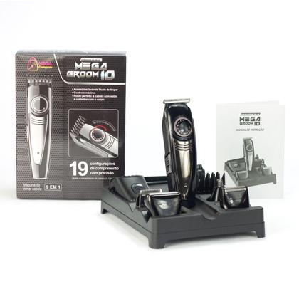 Imagem de Maquina De Cortar Cabelo Barba E Aparador De Pelos Mega Compras