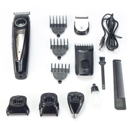 Imagem de Maquina De Cortar Cabelo Barba E Aparador De Pelos Mega Compras