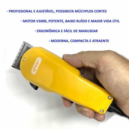 Imagem de Maquina de cortar cabelo knup qr-8918