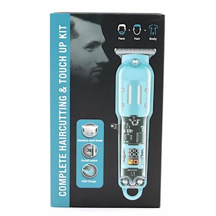 Imagem de Maquina de Cortar Cabelo LCD Display 4 Pentes Profissional