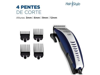 Imagem de Máquina de Cortar Cabelo Mondial Hair Stylo