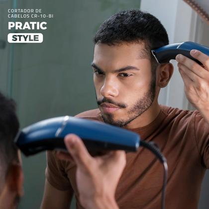Imagem de Máquina de Cortar Cabelo Mondial Pratic Style CR-10 Bivolt