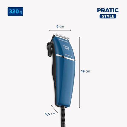 Imagem de Máquina de Cortar Cabelo Mondial Pratic Style CR-10 Bivolt