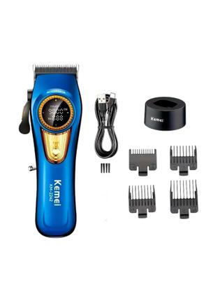 Imagem de Maquina de Cortar Cabelo Profissional Kemei KM 2242 com base 9000RPM
