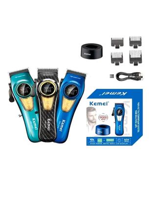 Imagem de Maquina de Cortar Cabelo Profissional Kemei KM 2242 com base 9000RPM