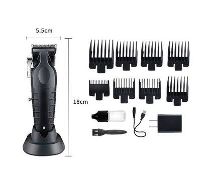 Imagem de Máquina De Cortar Cabelo Profissional Km 2296 + Maq.de Acabamento1753