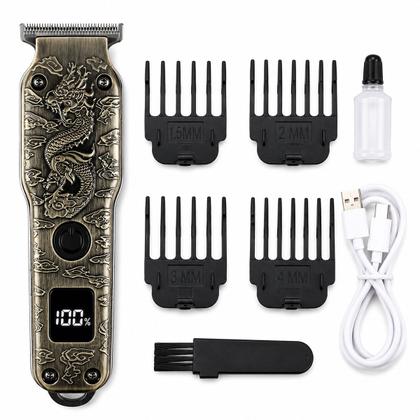Imagem de Máquina De Cortar Cabelo Profissional Vintage KPM LED Bivolt