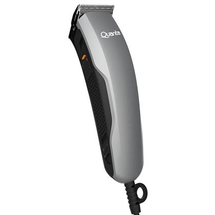 Imagem de Maquina de cortar cabelo Quanta QTCE50 com Fio Bivolt Cinza/Preto