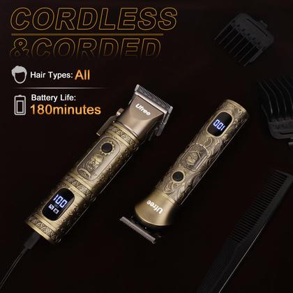 Imagem de Máquina de cortar cabelo Ufree Professional para homens com aparador de barba