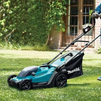 Imagem de Maquina De Cortar Grama Bateria 18v 5ah Dlm330 Makita Bivolt