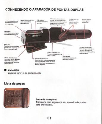 Imagem de Maquina De Corte Bordado Aparador Removedor De Pontas Duplas