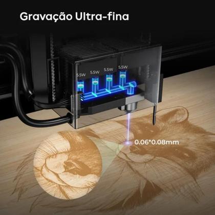 Imagem de Máquina de Corte e Gravação a Laser Diodo 20w xTool S1 - Gravadora a Laser de Tencnologia Inovadora a Alta Precisão