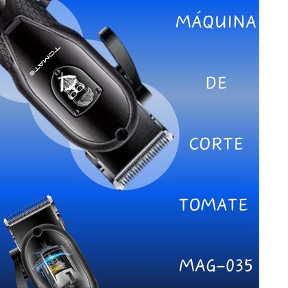 Imagem de Maquina De Corte Para Cabelo E Barba Cabo Usb Mag-035 Preto