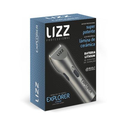 Imagem de Máquina de Corte Profissional Explorer Lithium Bivolt - Lizz Professional