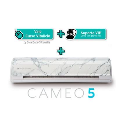 Imagem de Máquina de Corte Silhouette Cameo 5 Bianco Carrara + Curso