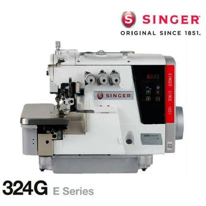 Imagem de Máquina De Costura Industrial Ponto Cadeia Singer 324G-241M24E Com Motor Direct Drive