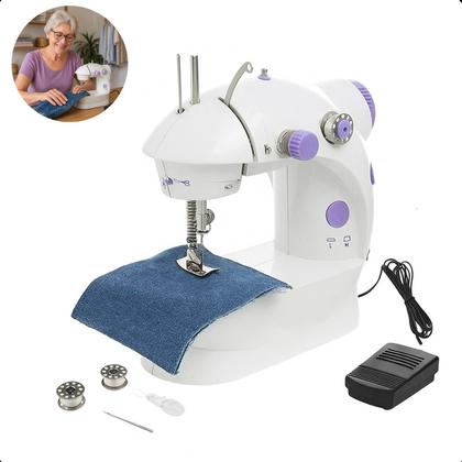 Imagem de Máquina de Costura Portátil, Compacta e Prática para Ajustes de Roupas