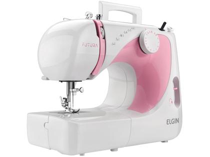 Imagem de Máquina De Costura Reta Elgin Futura Jx-2040 Portátil 127v