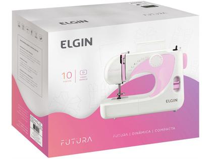 Imagem de Máquina De Costura Reta Elgin Futura Jx-2040 Portátil 127v
