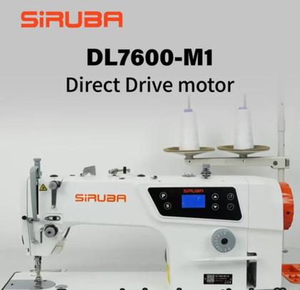 Imagem de Máquina De Costura Reta Industrial Siruba+DL7600-220V