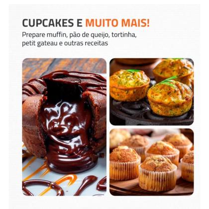 Imagem de Maquina de CUPCAKE Mondial Pratic CK-01 127V/60Hz 1000w