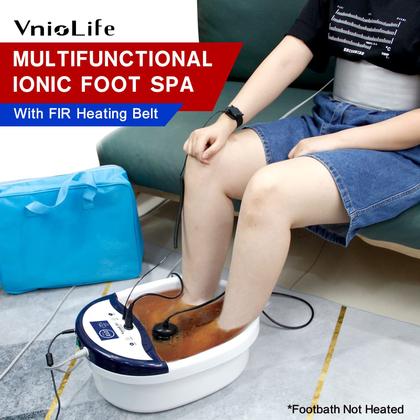 Imagem de Máquina de Desintoxicação Iônica para Banho de Pés VnioLife com Cinto Aquecido