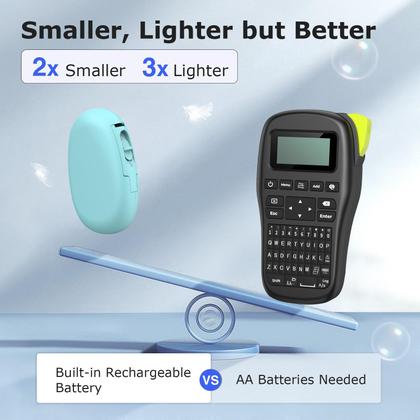 Máquina de etiquetas SUPVAN E10 Bluetooth com fita impermeável azul-petróleo Imagem de Máquina de etiquetas SUPVAN E10 Bluetooth com fita impermeável azul-petróleo