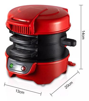 Imagem de Máquina De Fazer Hambúrguer Com Panela De Ovo Café Da Manhã 220V